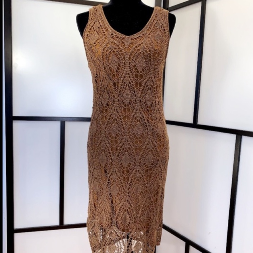 JNY Knitted Fitted Vintage Lined Dress
